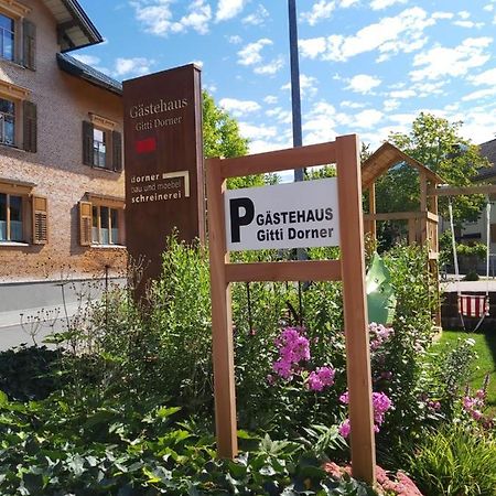 Gaestehaus Gitti Dorner Hittisau Exteriör bild